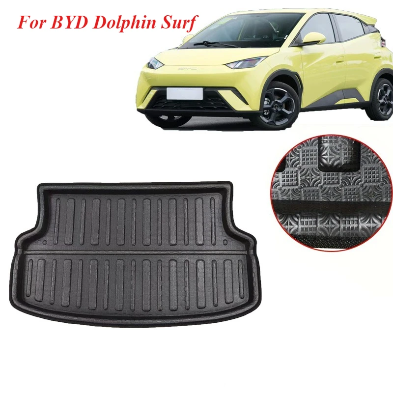 For BYD Dolphin Surf Car Rear Trunk Mat Tailored Cargo Liner Boot Floor Tray Carpet 3D EVA Car Accessories