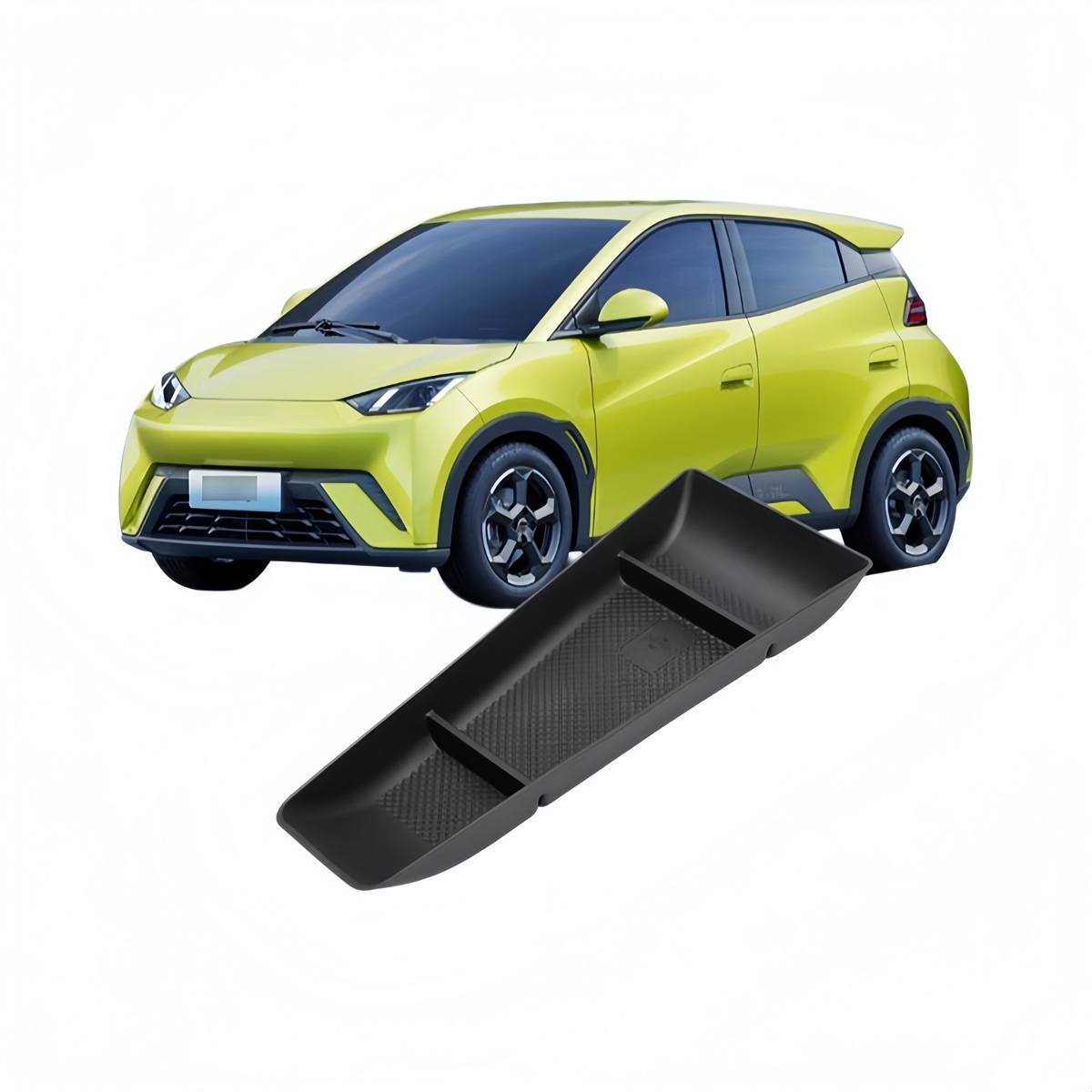 For BYD SEAGULL/Dolphin Mini/Atto 1 Center Console Storage Tray Car Central Lower Layer Box Organizer Accessories