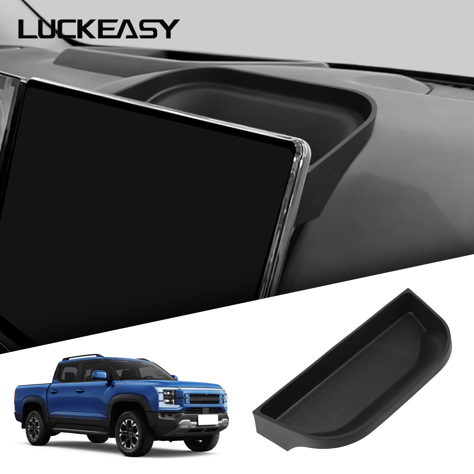 for BYD SHARK 2024 2025 Central Control Screen Rear Storage Box Car Interior Accessories Dashboard Storage Organizer Tray