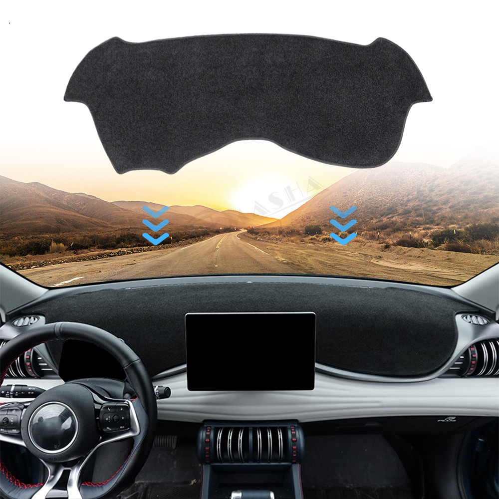 Car Dashboard Cover Dash Mats Anti-UV Mat For BYD Atto 3 Ev 2022 2023 Car Interior Mouldings Anti-Slip Pad Yuan Plus Accessories