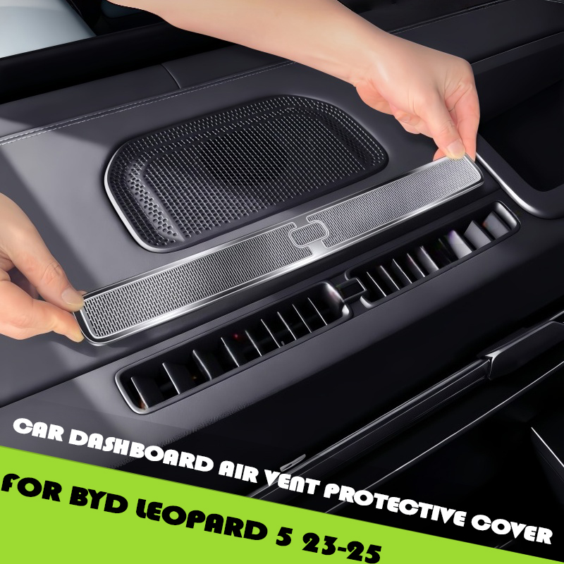 Car Dashboard Air Vent Protective Cover Fit for BYD Leopard 5 2023-2025 Modified Car Air Conditioning Vent Anti-clogging Cover