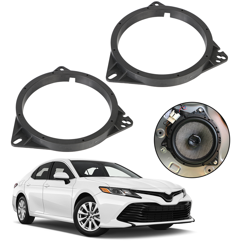 Universal Car Horn Washer Adapter 6.5 Inch Holder Loud Speaker Spacers Mat Pad Bracket Auto Accessories for NISSAN TOYOTA BYD