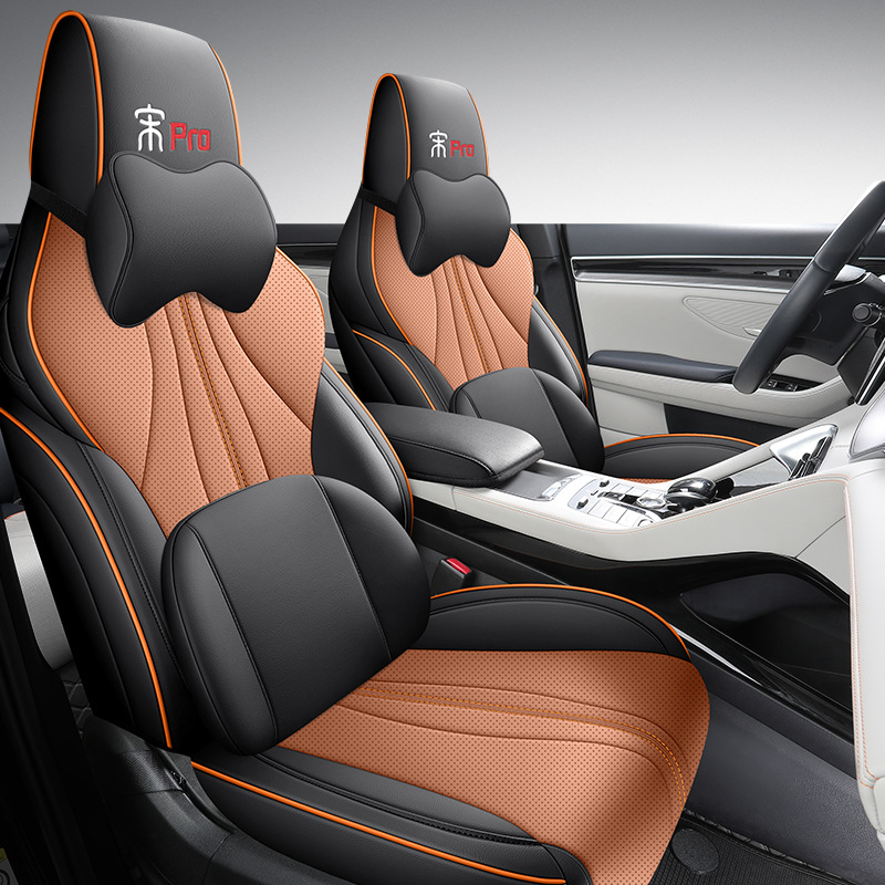 Car Specific Seat Cover Custom For BYD Song Pro DM-i 2024 Seat Cushion Full Covered Front and Rear Car Seat Protection Cover