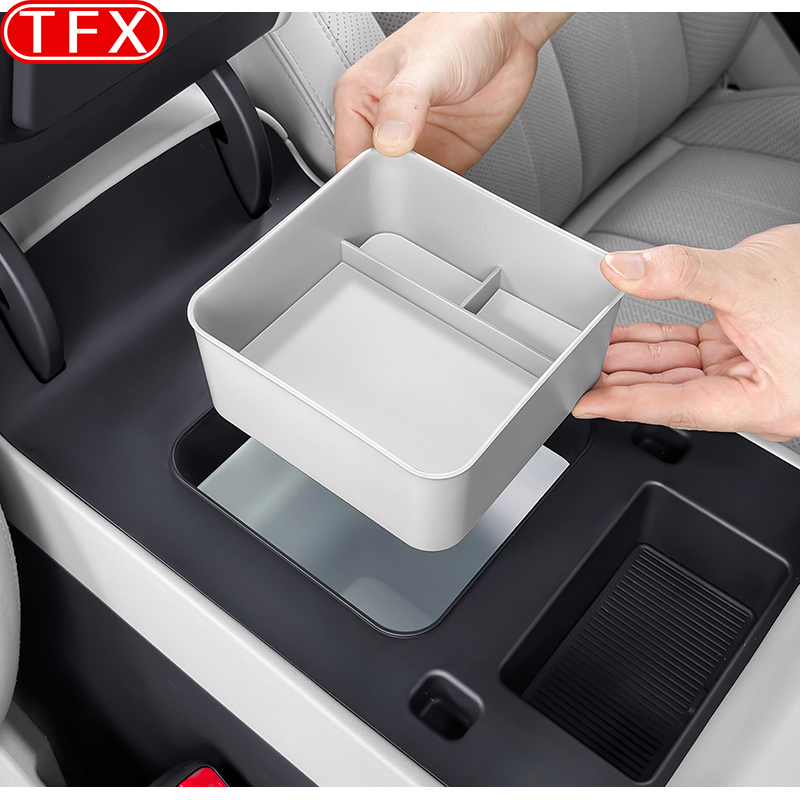 For BYD Leopard Titanium 7 2025 2026 Car Armrest Box Storage Box Interior Organizer Center Console Storage Box Auto Accessories