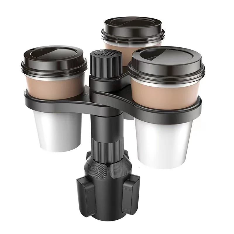 360 Rotating Insert Drinks Support Adjustable Base Car Cup Car Cup Holder Expander Adapter Mount Beverage Bottle Bracket