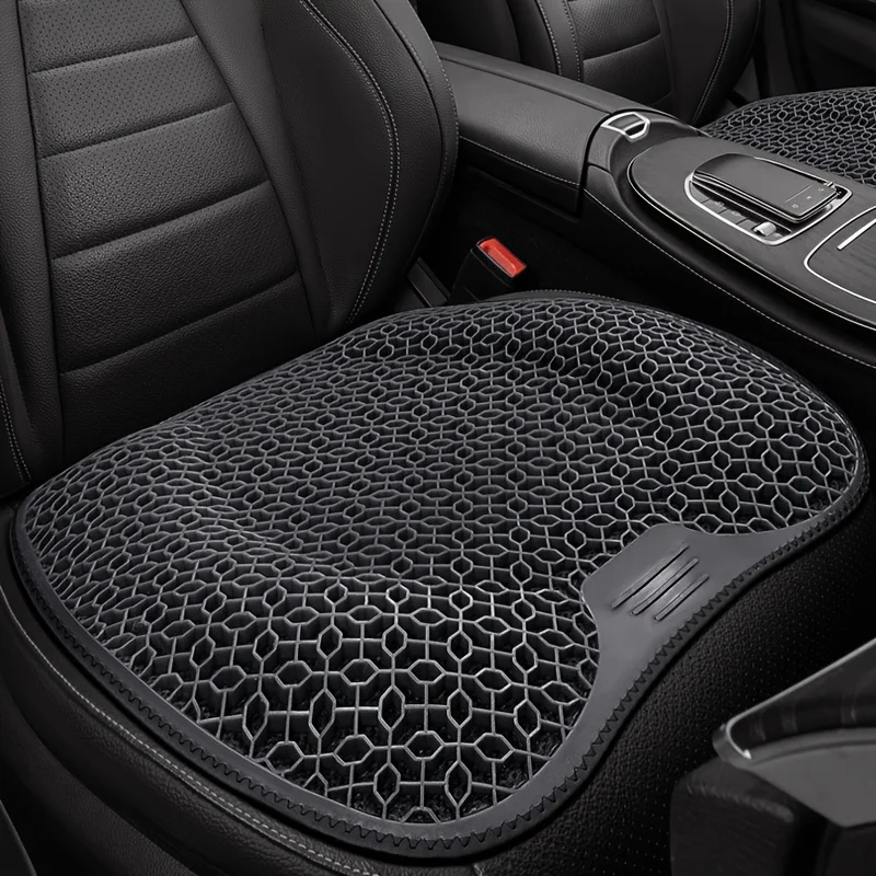 1PC Honeycomb Gel Seat Cushion Breathable Ergonomic Chair Pad for Car Office Home, Washable Lightweight Support