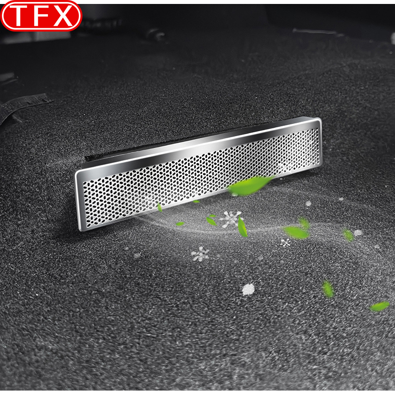 For BYD Leopard Titanium 7 2025 2026 Under-Seat Vent Protective Cover Metal Interior Modification Auto Anti-Blocking Accessories