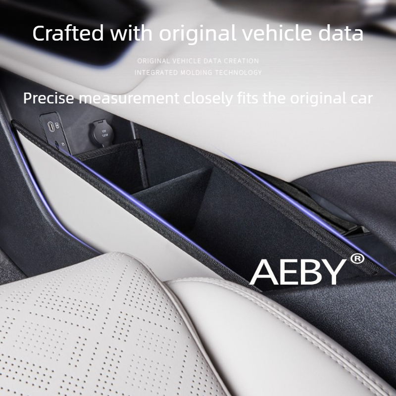 For BYD Atto 2 Smart Driving Editio 2024-2025 Car Lower Dashboard Storage Box,Center Console Riser Box,Hidden Organizer