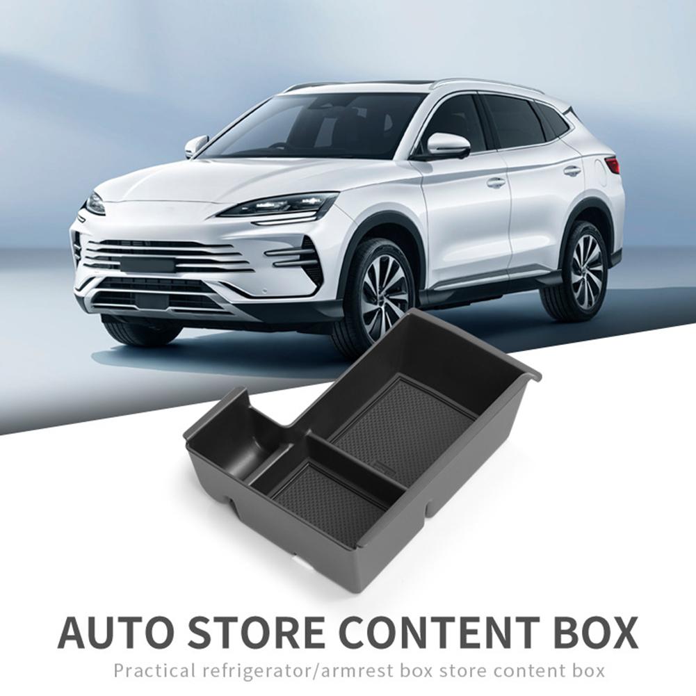 For BYD Seal U DMi 2025 Center Console Organizer Tray Armrest Storage Box Layered Storage Box for Song Plus DMI Accessories RHD