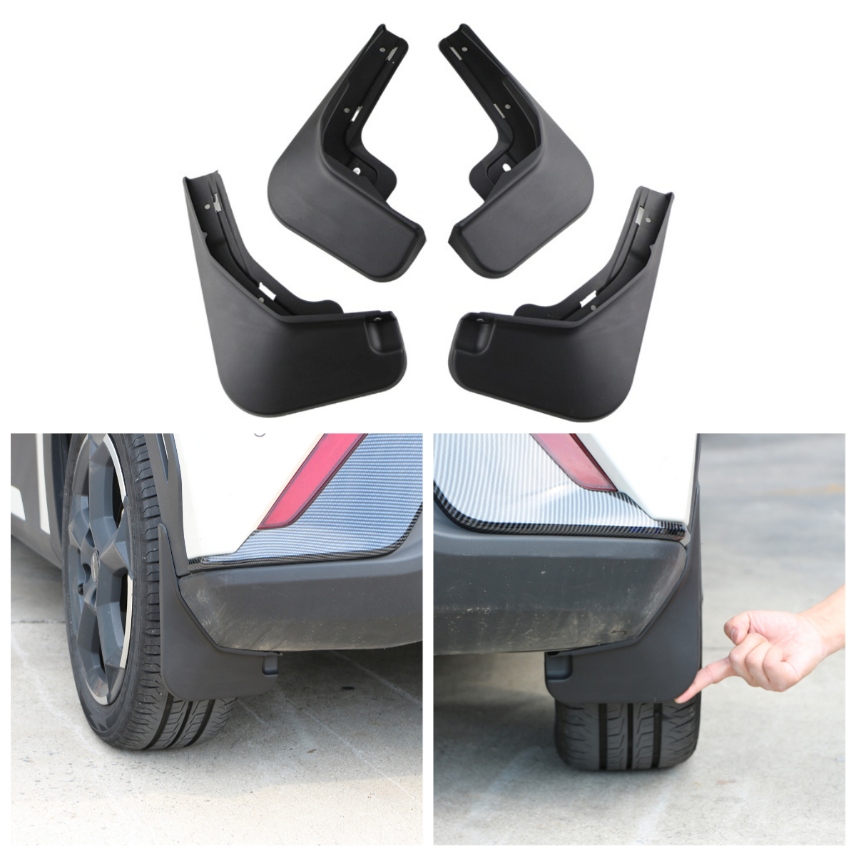 Car Mud Flaps Car Mudflap for BYD Dolphin Surf Mini Seagull 2024 2025 2026 Mudguard Splash Guards Fender Auto Accessories