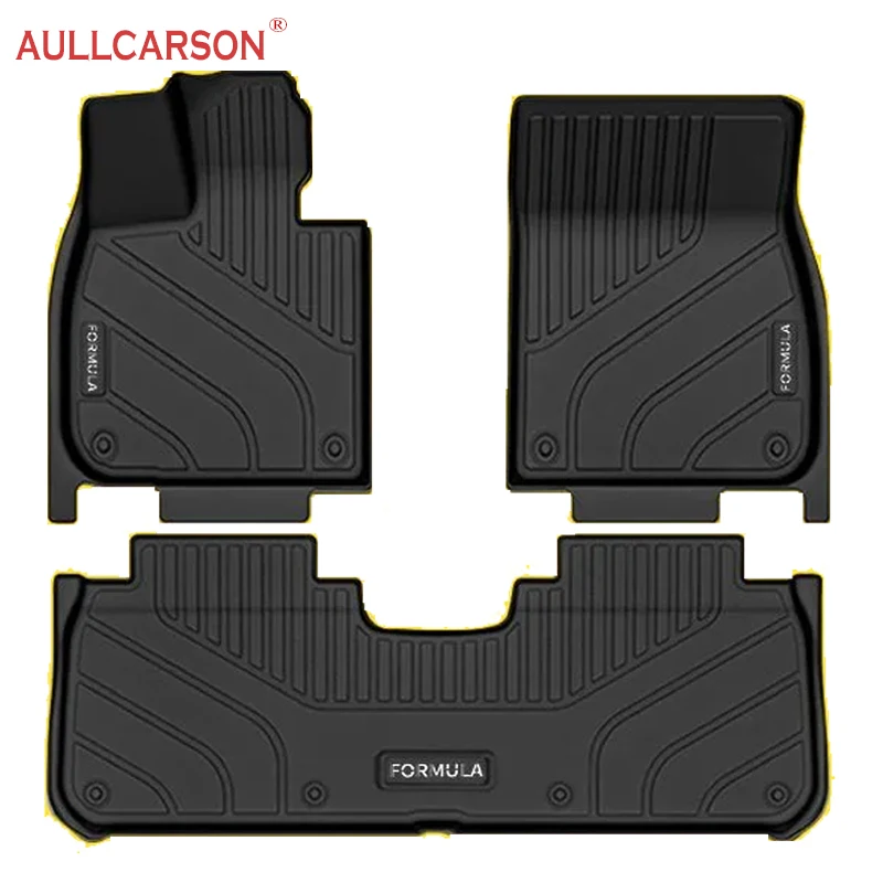 For BYD Leopard 5 2024 Car Floor Mats TPE Single Layer Foot Pads Salon Carpet Full Cover Interior Accessories