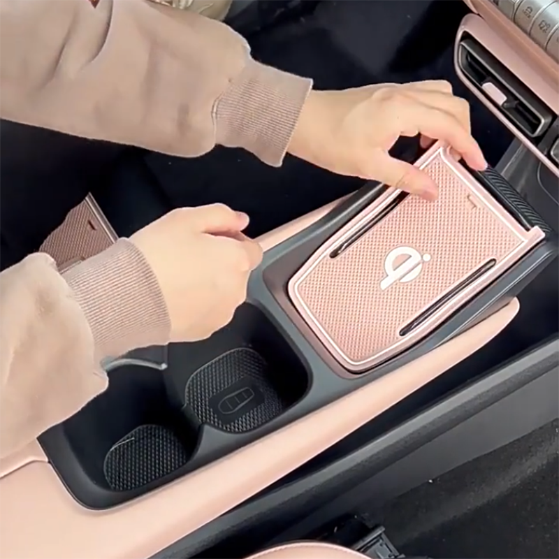 Suitable for BYD Seagull Car Door Slot Storage Coaster Silicone Anti-slip Mat Car Interior Interior Anti Dirty Accessories