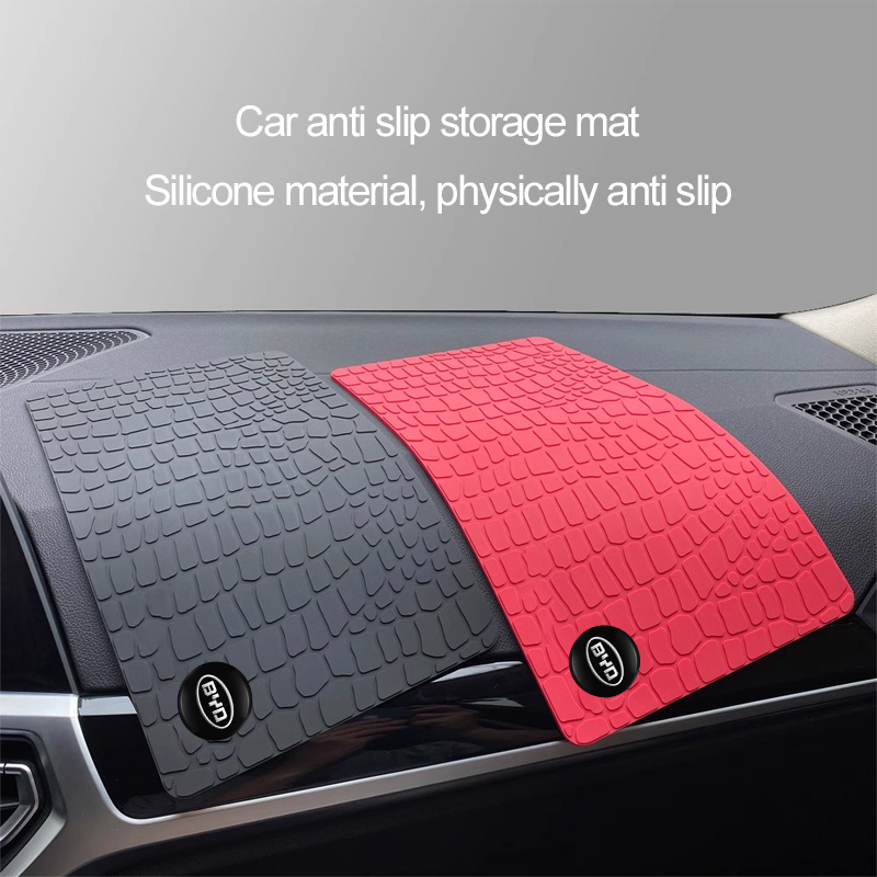 Car Dashboard Storage Anti Slip Pad Phone Store Items Mat For BYD Atto SEAL Sealion 7 Seal U e5 Yuan Han Tang Song Qin Dolphin