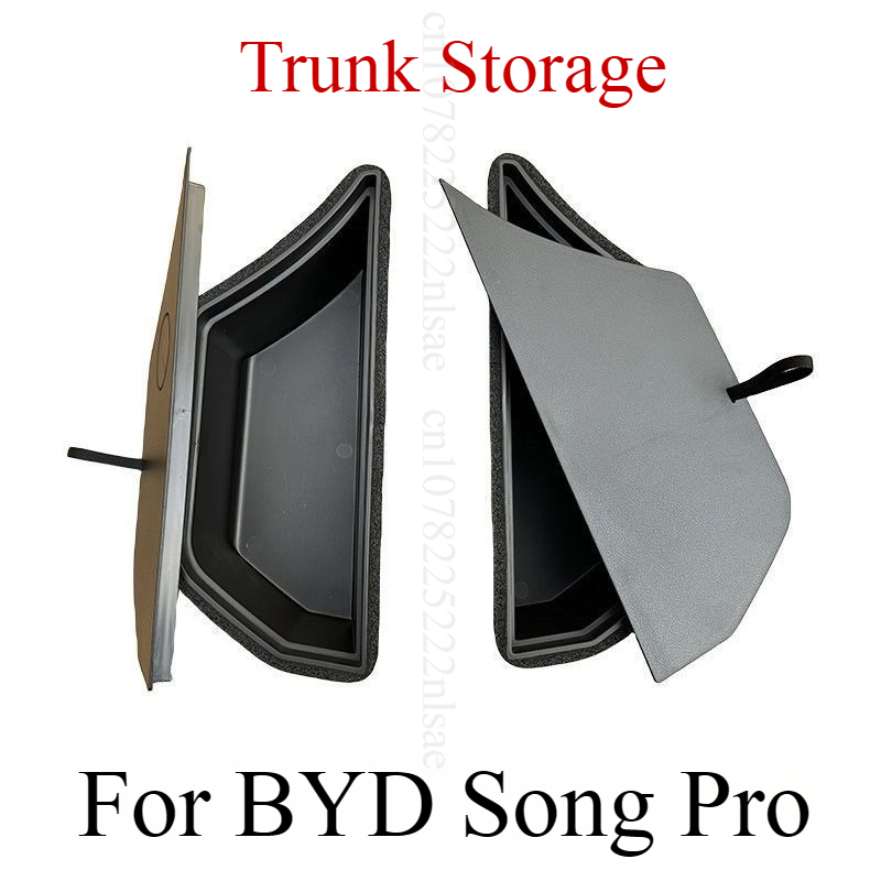 Trunk Storage Box for BYD Song Pro Car Interior Storage Waterproof Trunk Organizer Side Storage Box Conversion