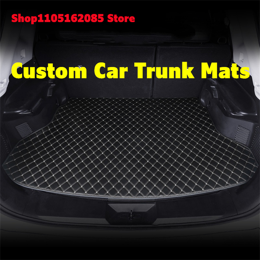 Custom Car Trunk Mats For BYD Qin L 2024 2025 2026 2027 Leather Cargo Liner Car Mat Accessories