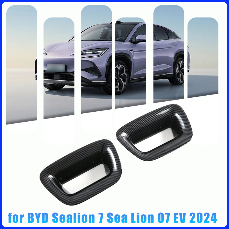 for BYD Sealion 7 Sea Lion 07 EV 2024 2025 LHD RHD Car Interior Front Seat Decoration Trim Strip Seat Head Panel Cover Trim