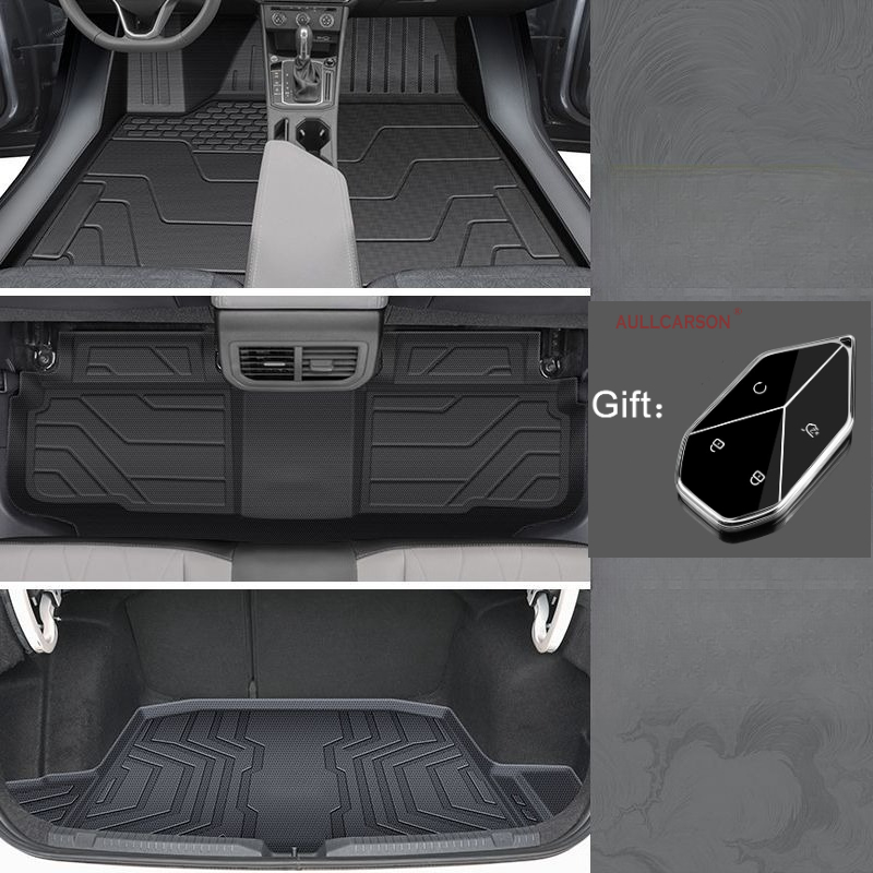 For BYD Leopard 3 Titanium 3 Super 3 2025 Car Floor Mats TPE Single Layer Foot Pads Salon Carpet Full Cover Interior Accessories