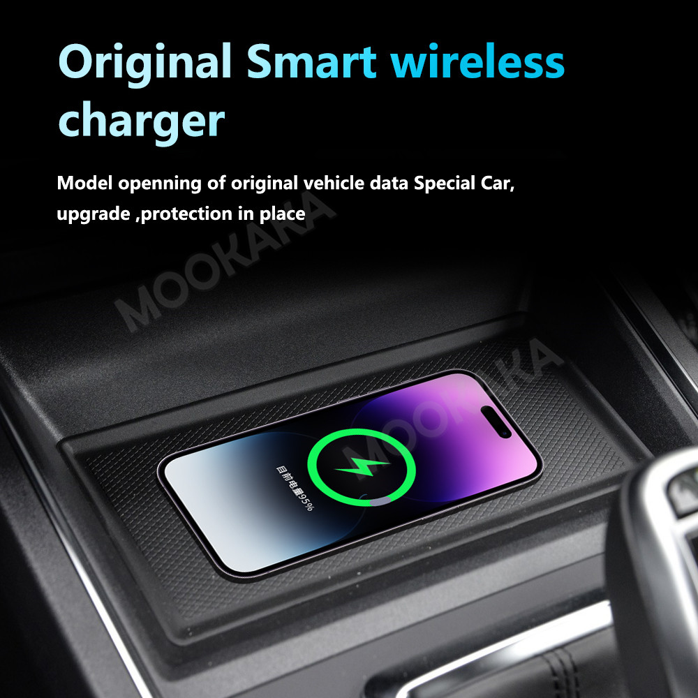 For BYD HAN TANG EV/DM SONG PRO/PLUS QIN PRO Quick QI Car Wireless Charger Fast Charging Intelligent Infrared Phone Dashboard
