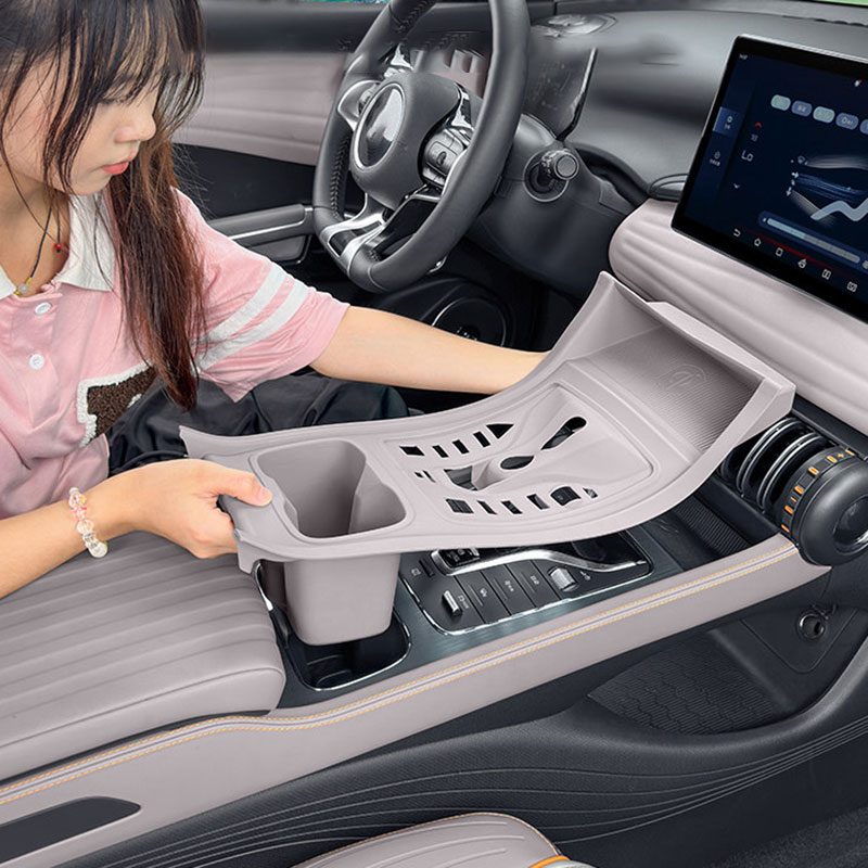For BYD Yuan Plus ATTO 3 2022-2024 Central Control Button All-inclusive Silicone Scratch-proof Modified Protective Pad