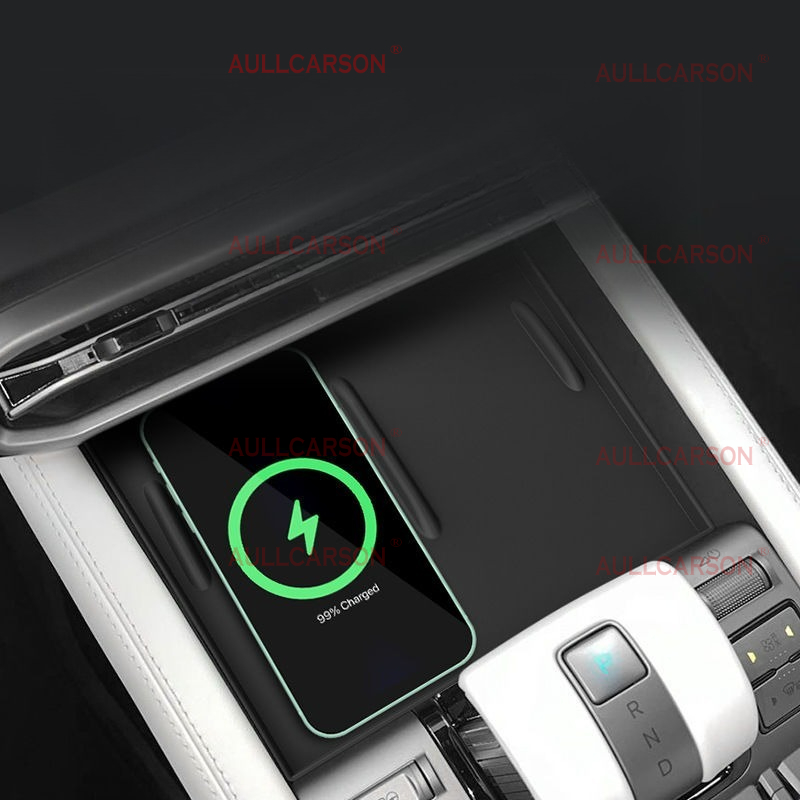 For BYD Leopard Titanium 3 2025 Wireless Charging Pad Auto Interior Accessories Car Phone Non-slip Charger Mat Silicone 1 Piece